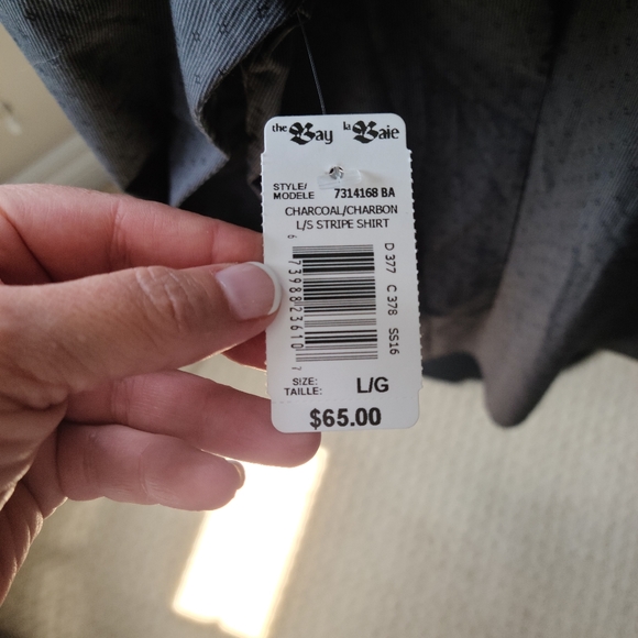 Point Zero man's button up size large - Picture 3 of 5